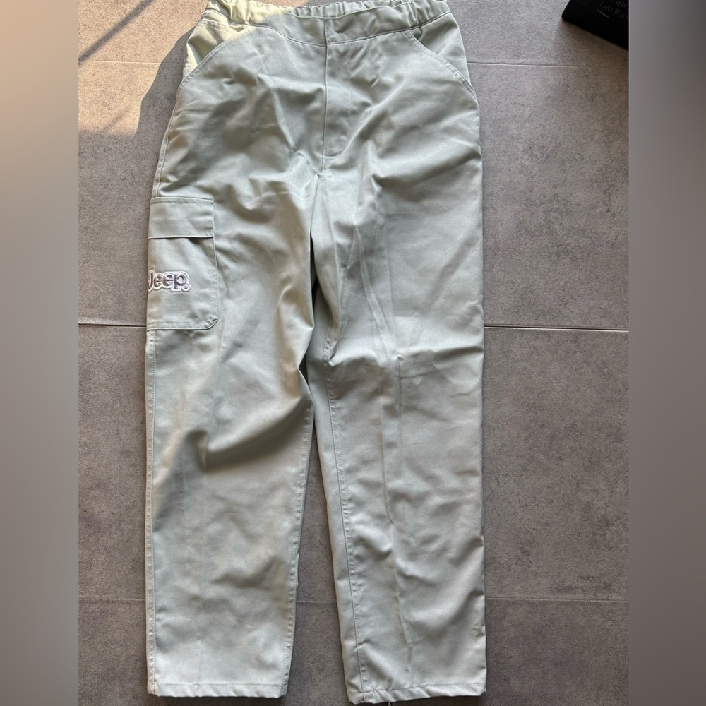 Jeep  Made in USA Cargo Pants Light Gray